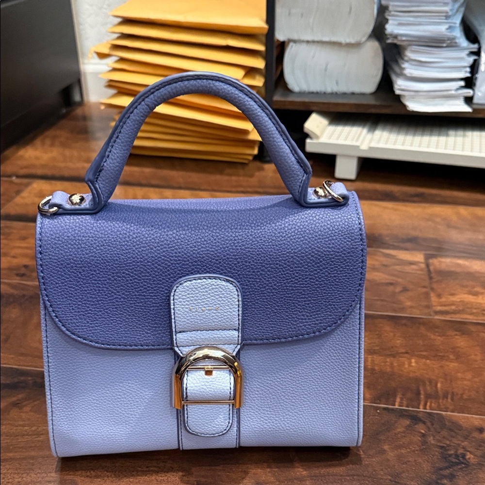 NWOT Two-Tone Lavender Top Handle Satchel